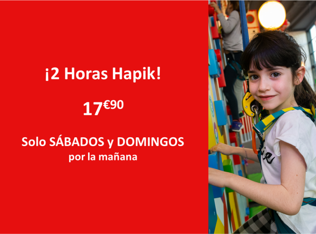 ¡2 horas Hapik!